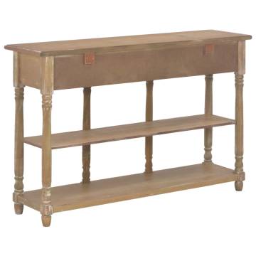 Elegant Engineered Wood Console Table | 110x30x76cm