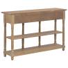 Elegant Engineered Wood Console Table | 110x30x76cm