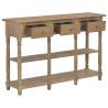 Elegant Engineered Wood Console Table | 110x30x76cm