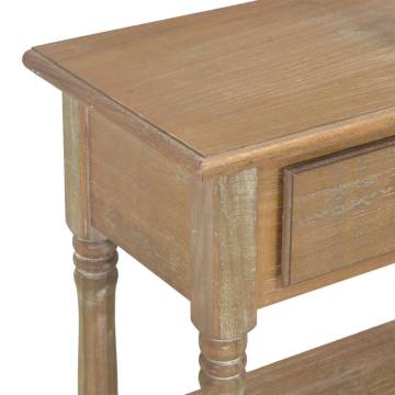 Elegant Engineered Wood Console Table | 110x30x76cm