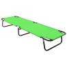 Folding Sun Lounger Steel Green Colour green Quantity in Package 1 