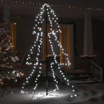 Christmas Cone Tree with 200 LEDs - Indoor & Outdoor Decor