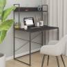 Stylish Black Computer Desk - 110x60x138 cm | HipoMarket