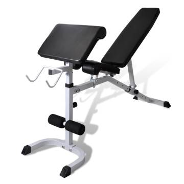 Multi-Exercise Workout Bench - Home Fitness Solution