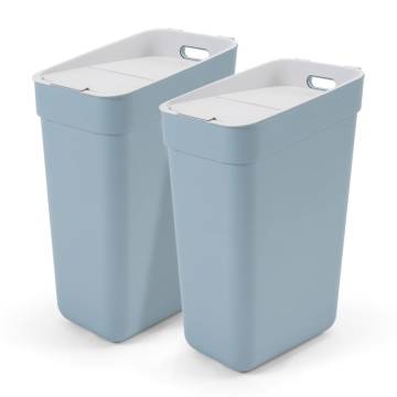 Curver Trash Can 30L - Light Blue | Ideal Waste Separation