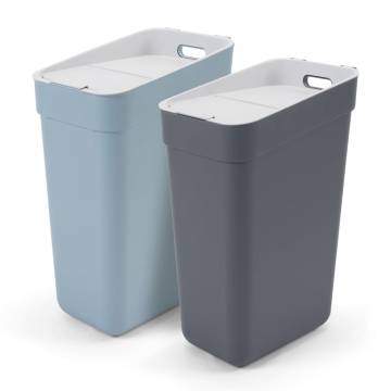 Curver Trash Can 30L - Light Blue | Ideal Waste Separation