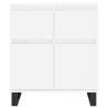 Stylish White Sideboard - 60x35x70 cm Engineered Wood