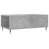 Elegant Concrete Grey Coffee Table - 90x50 cm | Hipo Market