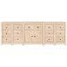 Stylish Solid Wood Pine Sideboard - 230x35x80 cm | Hipo Market