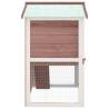 Outdoor Rabbit Hutch 3 Doors - Cozy & Safe Wooden Enclosure