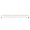 White 140x190 cm Bed Frame | Durable & Stylish Design