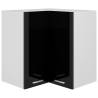 Hanging Corner Cabinet High Gloss Black 57x57x60 cm Engineered Wood Colour high gloss black Quantity in Package 1 Model 1x hanging corner cabinet 57 cm Number of 