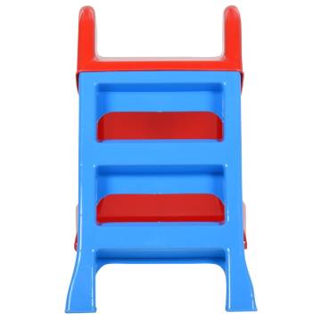 Foldable Kids Slide - 111 cm Multicolour Fun & Fitness