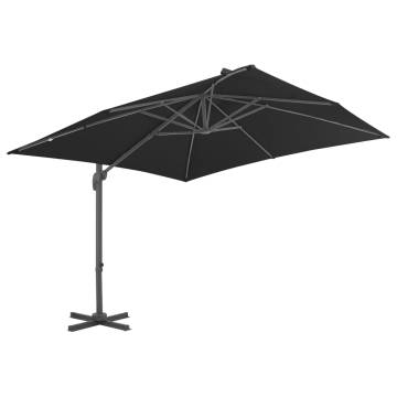 Cantilever Umbrella 300x300 cm Anthracite - Durable Garden Shade