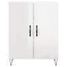 Highboard High Gloss White | Stylish Engineered Wood Storage