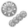 ProPlus Cosmos Silver Wheel Covers 16" - 4 Piece Set