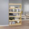 Solid Pinewood Book Cabinet & Room Divider | HipoMarket