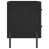 Modern Black Bedside Cabinets - 2 pcs | HipoMarket UK