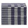 Blue & White Kitchen Towels 10 pcs 50x70 cm | Hipomarket