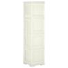 Plastic Cabinet 40x43x164 cm - Wood Design Vanilla Ice