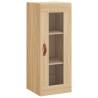 Stylish Highboard Sonoma Oak - 34.5x34x180 cm | HipoMarket