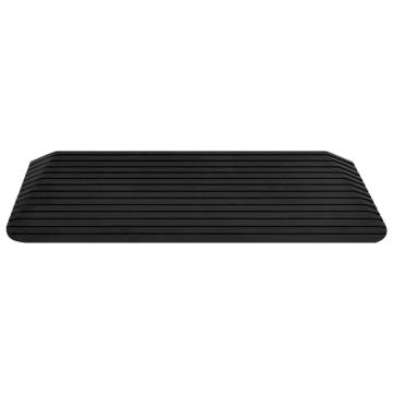 Threshold Ramp 110x41x5 cm Rubber | Hipomarket UK