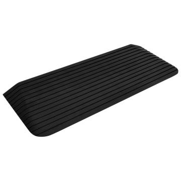 Threshold Ramp 110x41x5 cm Rubber | Hipomarket UK