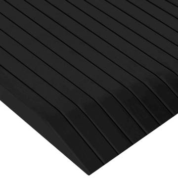 Threshold Ramp 110x41x5 cm Rubber | Hipomarket UK