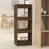 Book Cabinet/Room Divider Brown Oak 40x30x103 cm Engineered Wood Colour brown oak Quantity in Package 1 