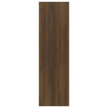 Book Cabinet & Room Divider - Brown Oak - 40x30x103 cm