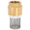 Suction Hose with Brass Connectors - 1.1" x 3m PVC