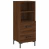 Elegant Highboard Brown Oak - Stylish Storage Solution