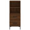 Elegant Highboard Brown Oak - Stylish Storage Solution