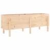 Garden Raised Bed 160x50x57 cm - Solid Pine Wood