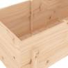 Garden Raised Bed 160x50x57 cm - Solid Pine Wood