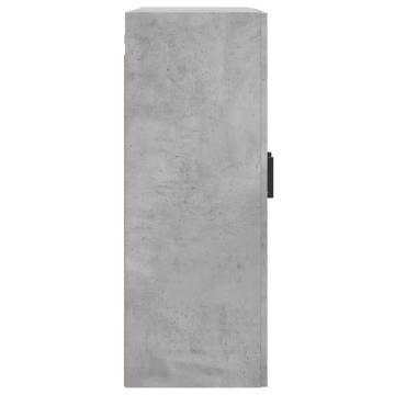 Wall Mounted Cabinets - 2 pcs in Concrete Grey - Hipomarket