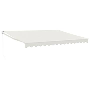 Retractable Awning Cream 4x3m - Durable & Stylish Shade