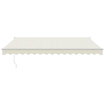 Retractable Awning Cream 4x3m - Durable & Stylish Shade