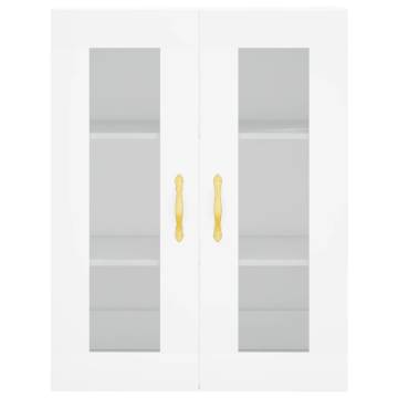 Elegant White Highboard - 69.5x34x180 cm | HipoMarket