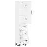 Stylish Highboard White 34.5x34x180 cm | HipoMarket