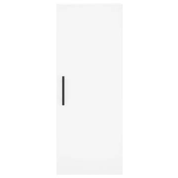 Stylish Highboard White 34.5x34x180 cm | HipoMarket