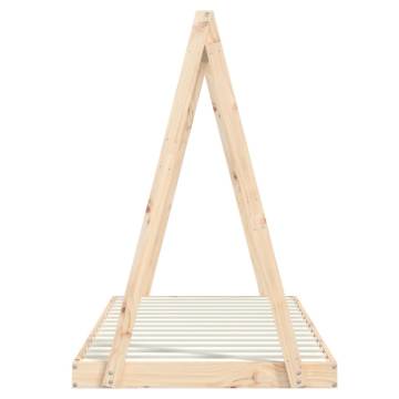 Kids Bed Frame 90x190 cm Solid Wood Pine - HipoMarket