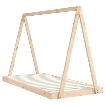 Kids Bed Frame 90x190 cm Solid Wood Pine - HipoMarket