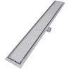 Linear Shower Drain 2 pcs 930x140 mm Stainless Steel | Hipomarket