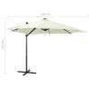 Cantilever Umbrella with LED Lights | Sand | 300 cm