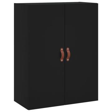 Stylish Highboard Black - 69.5x34x180 cm | Hipo Market