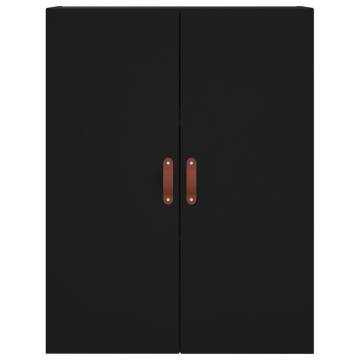 Stylish Highboard Black - 69.5x34x180 cm | Hipo Market