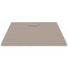 Shower Base Tray SMC Brown 100x80 cm - Modern and Durable