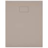 Shower Base Tray SMC Brown 100x80 cm - Modern and Durable