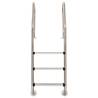 3-Step Stainless Steel Pool Ladder - 120 cm - Durable & Safe